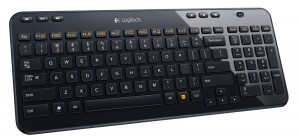 Logitech K360 Wireless Keyboard for Windows, Black